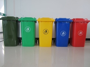 垃圾桶100L塑料垃圾桶环保垃圾桶信息