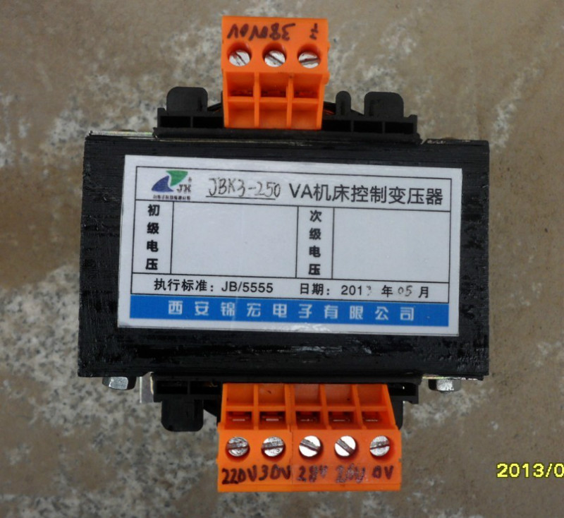 JBK3-1600/JBK3-2500系列机床控制变压器信息