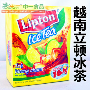 名茶最出名最大牌的红茶LiptonIcetea立顿茶240克信息
