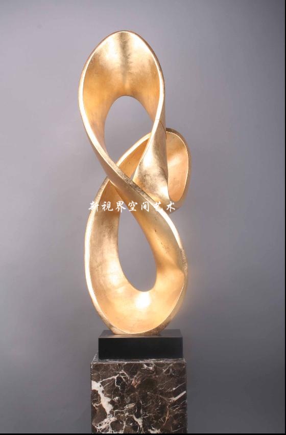 上海高档会所装饰摆件　树脂仿木工艺品 树脂镀金工艺品信息