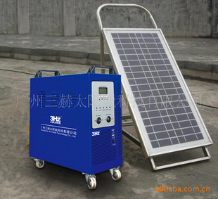 50W便携式光伏家用系统独立太阳能发电系统信息