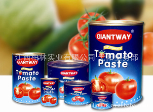 厂家出口非洲中东欧洲番茄酱罐头，厂家直销，28-30，量大从优信息