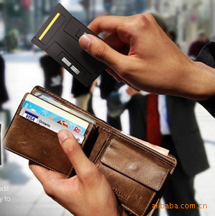 奇玩超便携卡片式剃须刀能放入钱包随身携带带3个刀片信息