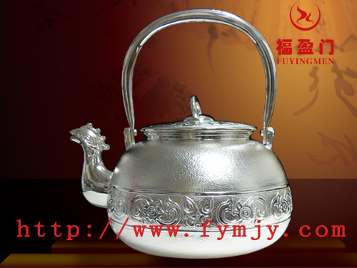 日式银壶 （A款）饕餮纯银烧水壶信息