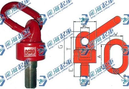 可360度旋转吊环价格，万向旋转吊环厂家。龙海可定制信息