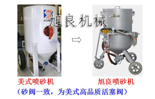 旭良移动式喷砂机，气控开放喷砂机，厂家直销，品质保障！信息