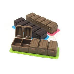 五格巧克力药盒，个性药盒，促销品，巧克力药盒信息