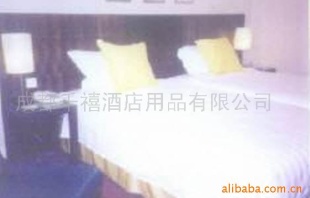 40纯棉缎条床单，宾馆酒店专用床单信息