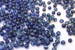 7mm天然蓝晶石珠子厂家直销kyanite信息