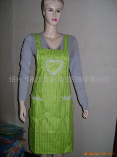 厂价多颜色（雯清）爱心全棉围裙信息