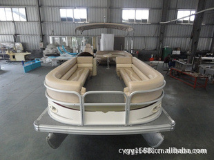 厂家直销24尺双浮筒休闲游艇价格实惠质量保证信息