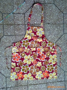 【厂家直销】厨房用品印花帆布围裙信息