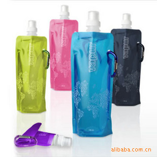C267新品上市环保可折叠水瓶/折叠水袋/水壶/折叠水杯信息