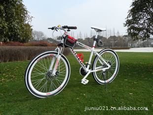 上海厂家山地自行车批发高配26寸21速铝苹果越野全禧玛诺变速信息