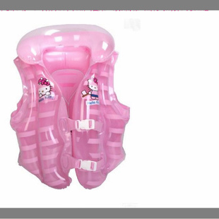 正品hellokitty儿童救生衣游泳衣宝宝泳衣背心信息