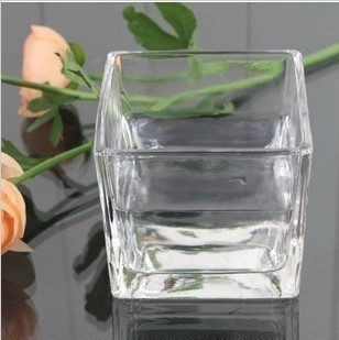 l批发四方形玻璃花瓶水培透明玻璃方缸透明花瓶信息