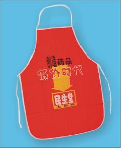 低价定制促销赠品广告PVC围裙信息