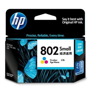 HP802彩色墨盒信息