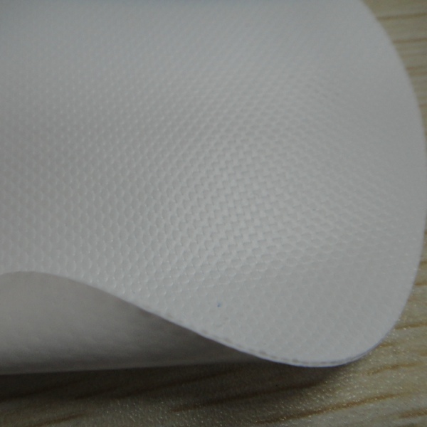 白色PVC夹网布超宽度信息