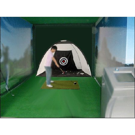 冬季室内高尔夫室内练球网980元模拟高尔夫信息