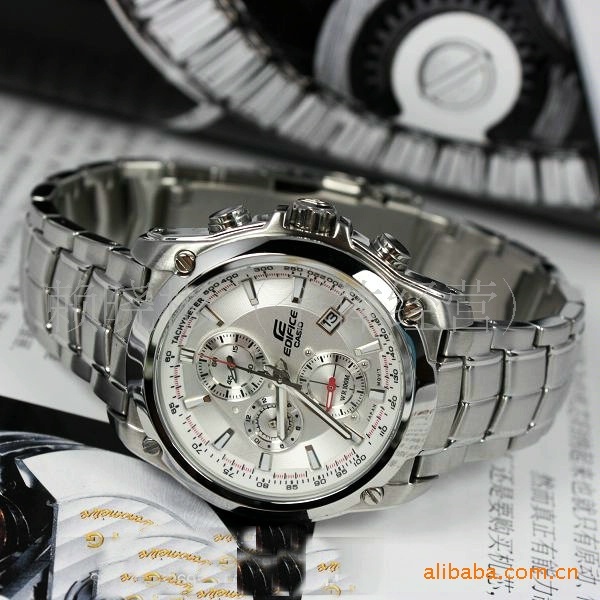 F1车手戴维库塔代言男表EF-524D-7AV信息