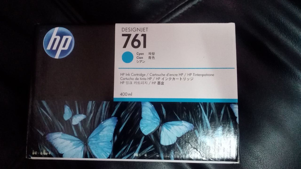 HP761号7100墨盒信息