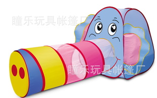 大象游戏帐篷儿童游戏儿童爬行通道，淘气堡信息