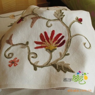 方形多用盖布鲁绣田园小盘垫电话盖布（117）信息