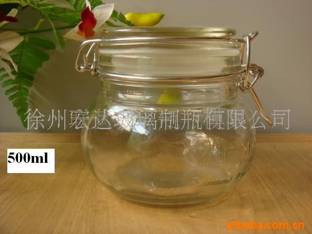 优质玻璃瓶、蜂蜜玻璃瓶、罐子玻璃瓶、玻璃瓶瓶盖(图)信息