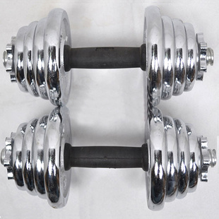 电镀哑铃套装10KG，另有15253040KG家用男健身器材信息