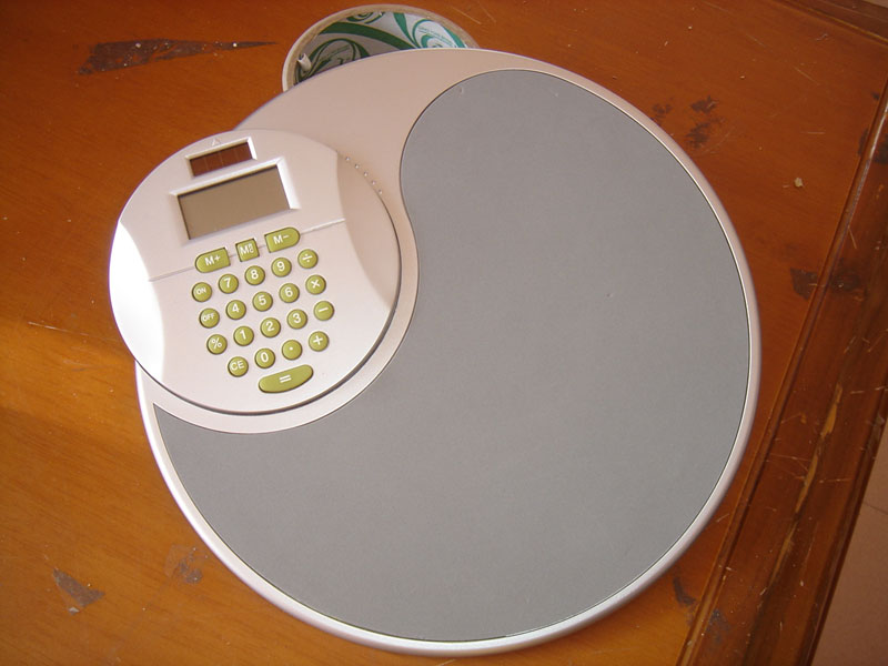 利宝鼠标垫计算器   360度旋转礼品计算器信息