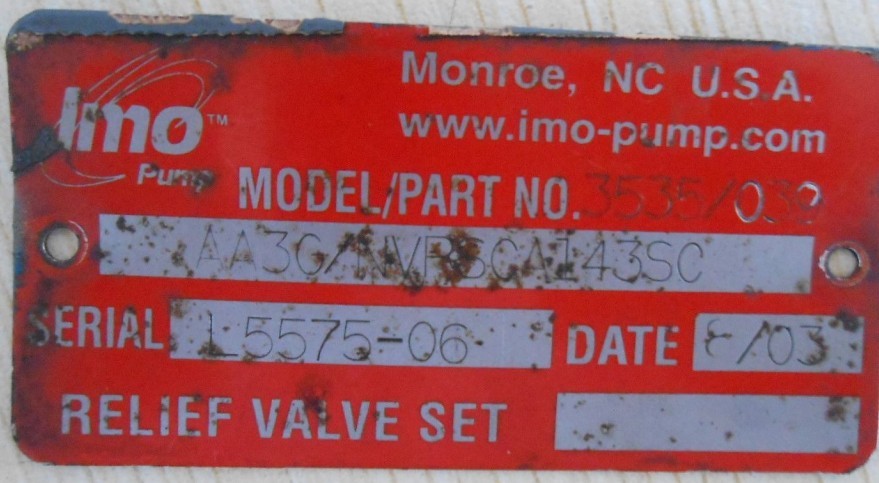 IMO交流密封油泵ACG070K7-NVBP信息