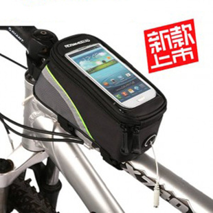 批发乐炫12496手机包，第五代上市！自行车上管包骑行包运动包信息