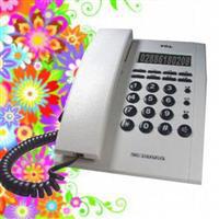 TCLHCD868（79）来电显示电话机（灰白）商务话机免提信息
