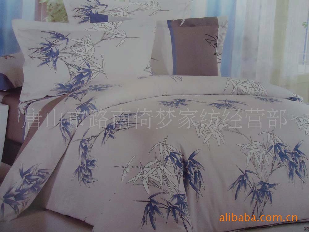 维也纳60支高密全棉活性印染四件套（小提花）信息