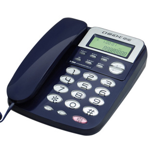 超低价批中诺来电显示电话机C168免电池来电显示有绳固定座机信息