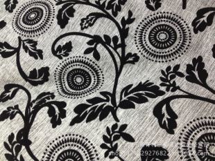 植绒麻布太阳花植绒亚麻布沙发布靠枕软包坐垫布信息