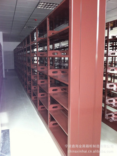 宁波鑫海专业生产图书馆双面钢木书架可按客户要求定制信息