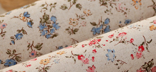 亚麻棉印花布21*21/60*56亚麻棉印花布信息