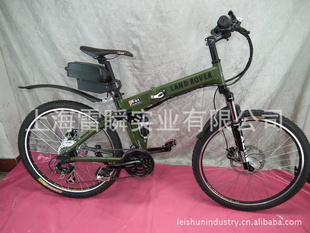 2012最新款路虎电动自行车,36V250W含小青蛙锂电电池,可折叠信息