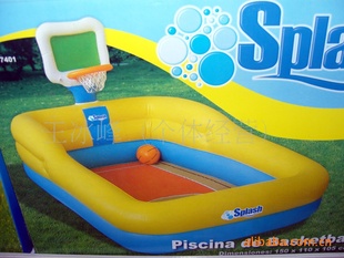 充气玩具150cm篮球水池儿童充气游泳池水上用品批发信息