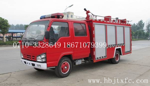 国内最好消防车供应重庆五十铃二吨水罐消防车厂家信息