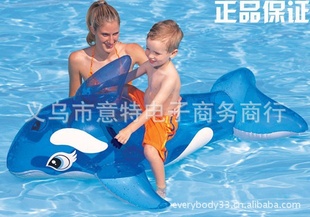INTEX58523充气坐骑透明蓝鲸坐骑水上充气玩具水上坐骑信息