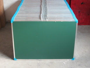 工厂直销60*90cm手提式双面磁性黑板壁挂式磁性绿板信息