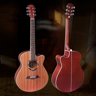 Deviser设计者40寸民谣吉他沙比利面板木吉他厂家直销信息