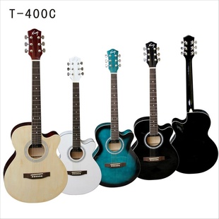 【有货】吉他批发40寸吉他XIYT-400C民谣吉他缺角吉他大量批发信息