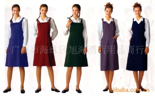 批发生产涤棉纯棉围裙时尚款式围裙信息