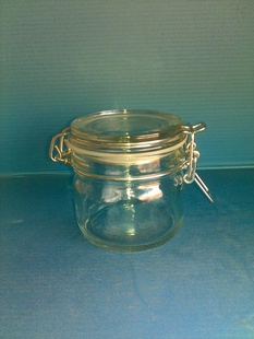 储物罐，220ml玻璃储物罐，密封储物罐，透明储物罐，信息