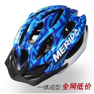 美利达Merida一体成型头盔山地车公路车骑行头盔自行车装备配件信息