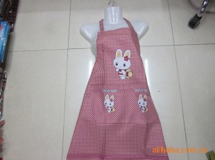 全棉全涤印花围裙女士围裙防水覆膜围裙信息